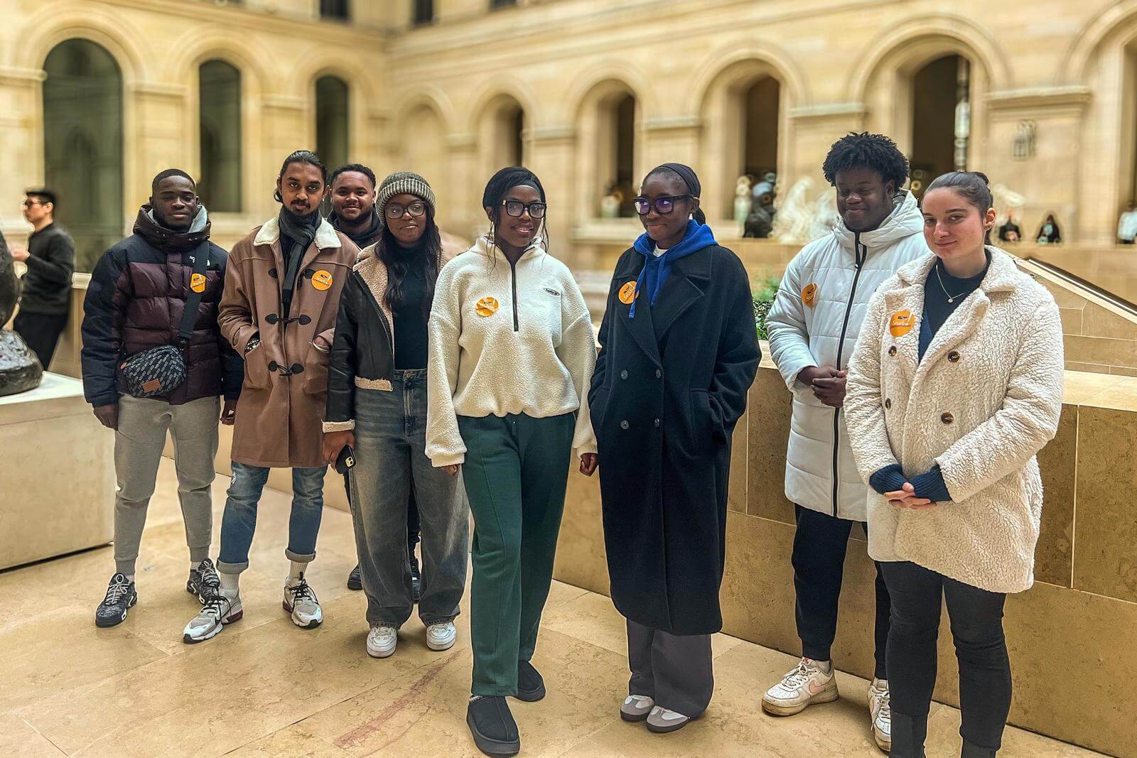 Le Louvre comme salle de classe !